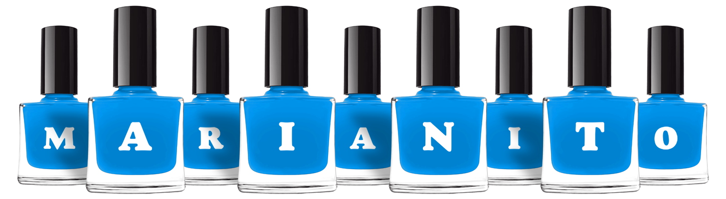 Marianito glossy logo