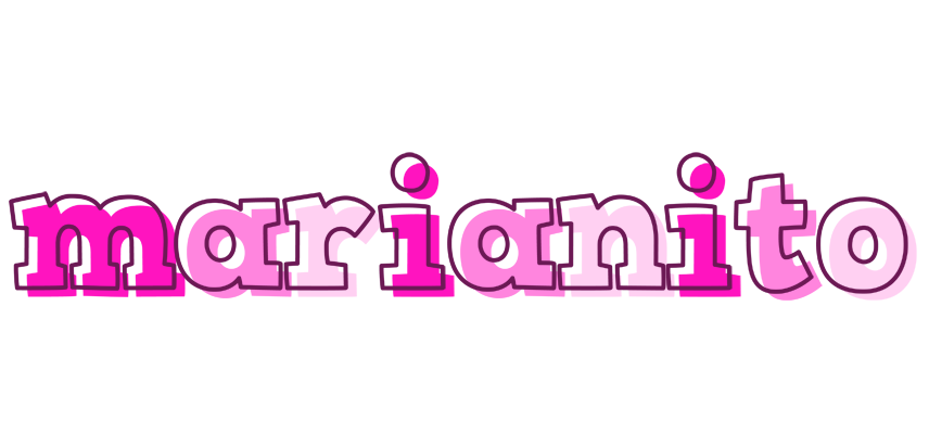 Marianito hello logo
