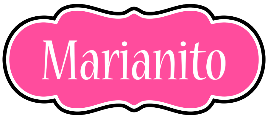 Marianito invitation logo