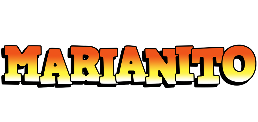 Marianito sunset logo