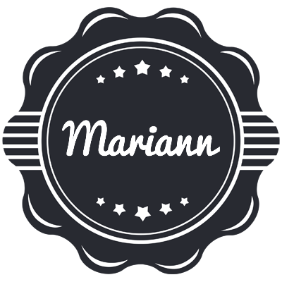 Mariann badge logo