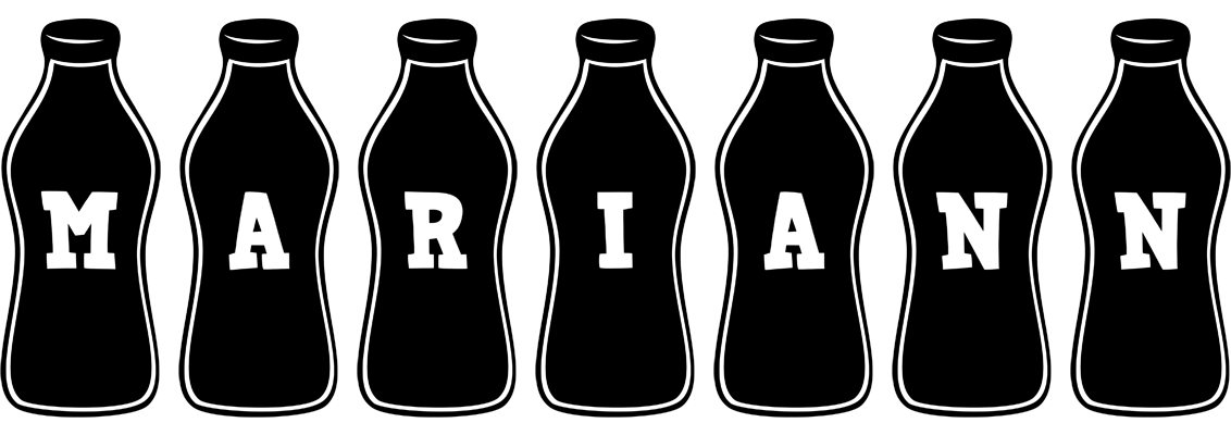 Mariann bottle logo