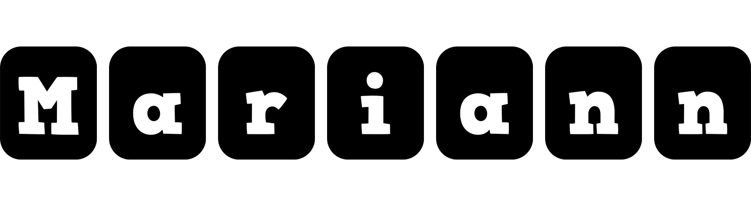 Mariann box logo