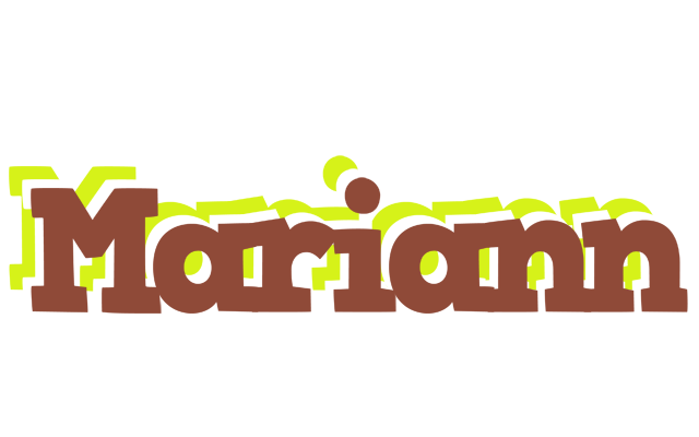 Mariann caffeebar logo