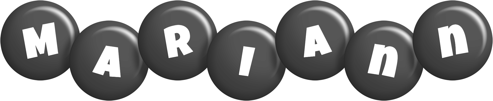 Mariann candy-black logo