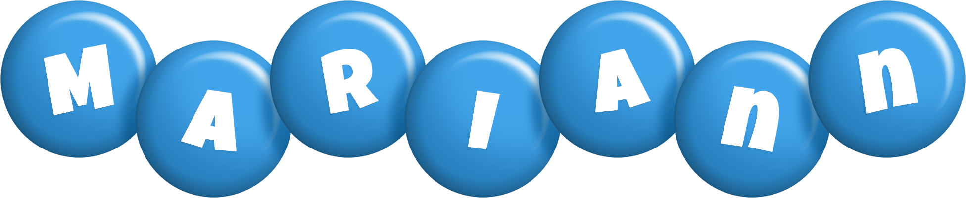 Mariann candy-blue logo
