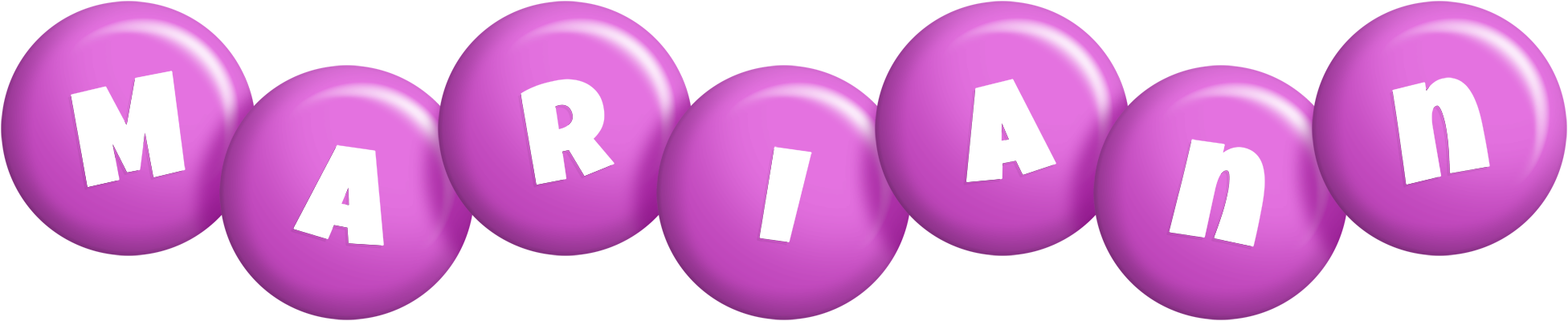 Mariann candy-purple logo