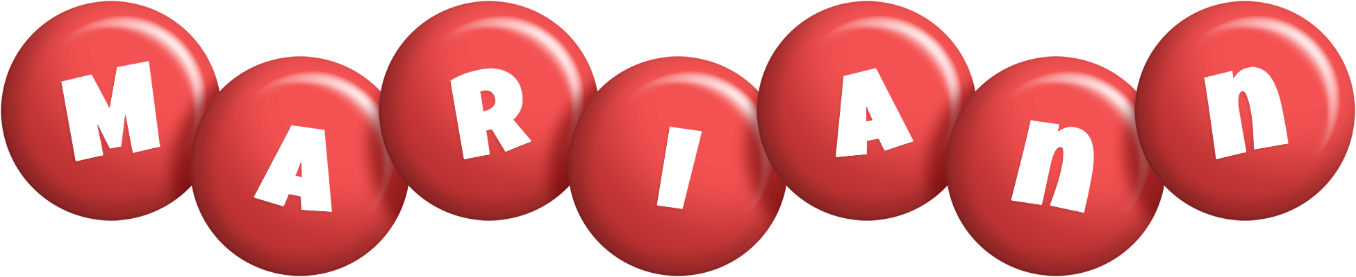 Mariann candy-red logo