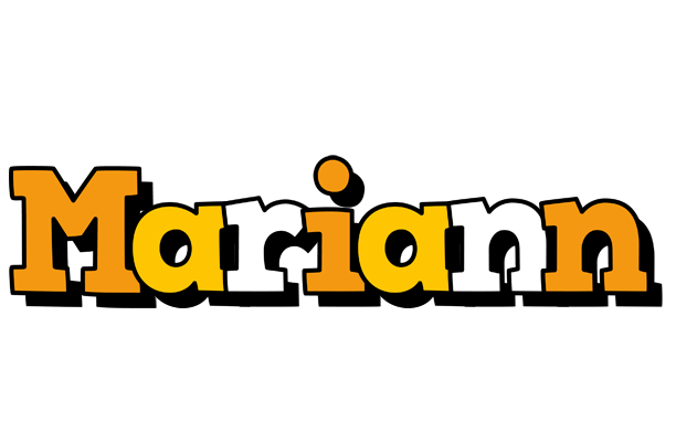 Mariann cartoon logo