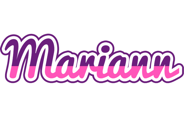 Mariann cheerful logo