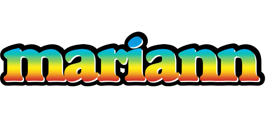 Mariann color logo