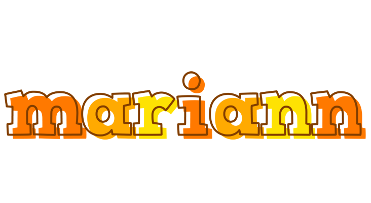 Mariann desert logo