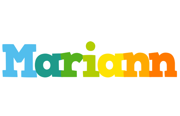 Mariann rainbows logo