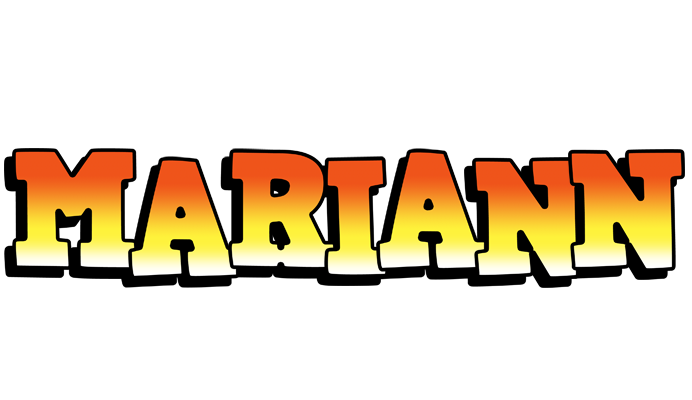 Mariann sunset logo