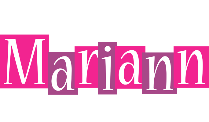 Mariann whine logo
