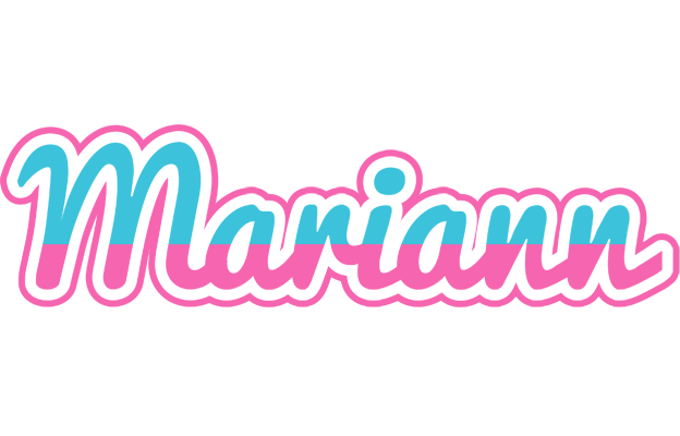 Mariann woman logo