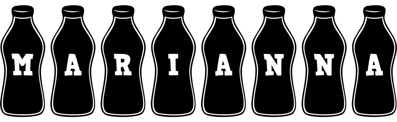 Marianna bottle logo