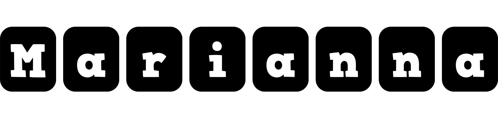 Marianna box logo
