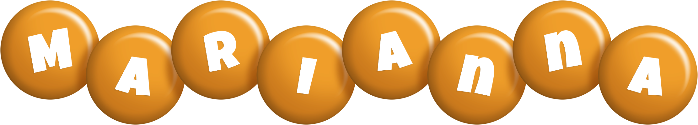 Marianna candy-orange logo