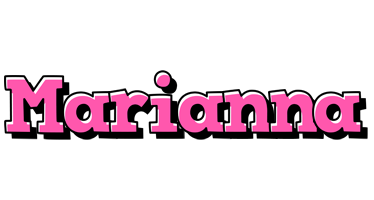 Marianna girlish logo