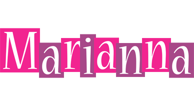 Marianna whine logo