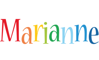 Marianne birthday logo