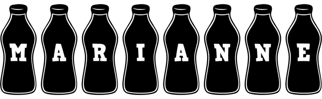 Marianne bottle logo
