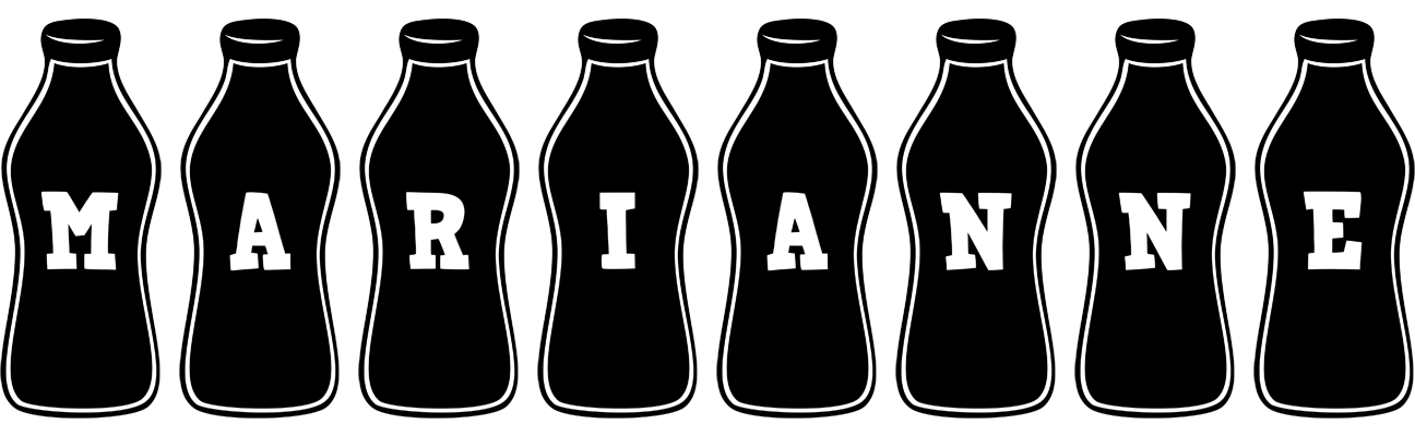 Marianne bottle logo