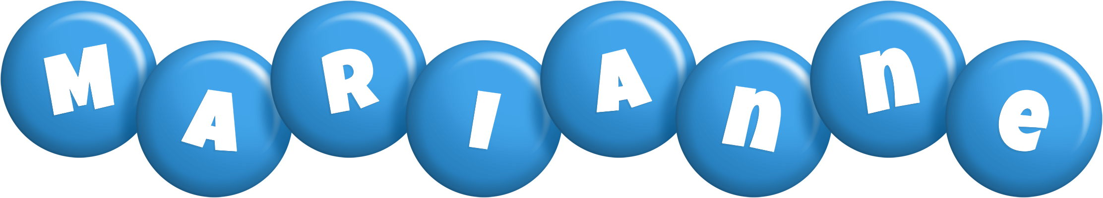 Marianne candy-blue logo