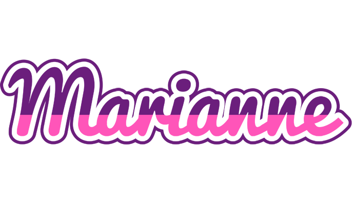 Marianne cheerful logo