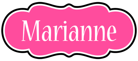 Marianne invitation logo