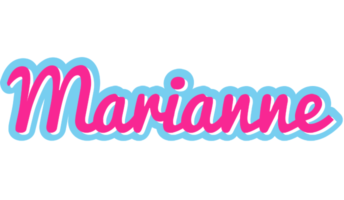Marianne popstar logo