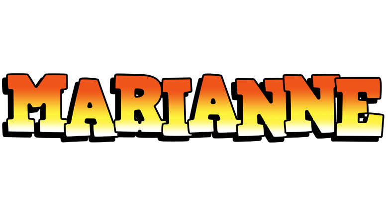 Marianne sunset logo
