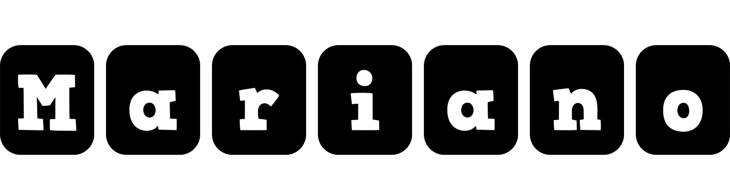 Mariano box logo