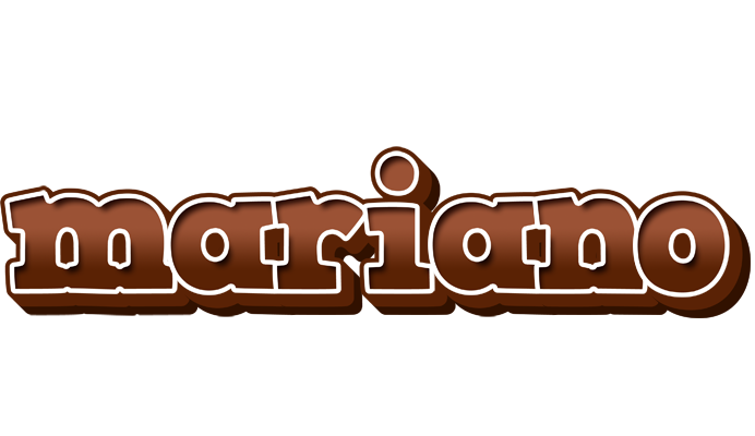 Mariano brownie logo