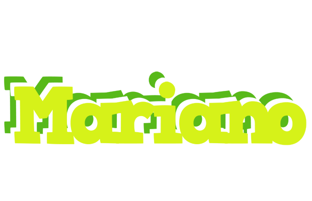 Mariano citrus logo