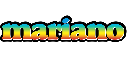 Mariano color logo