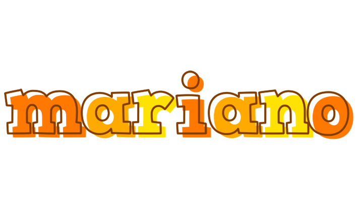 Mariano desert logo