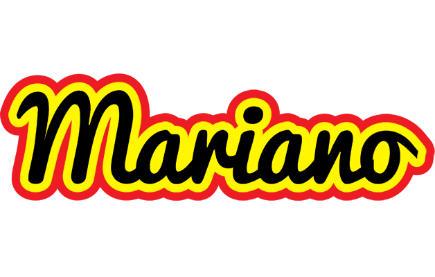 Mariano flaming logo