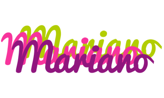 Mariano flowers logo