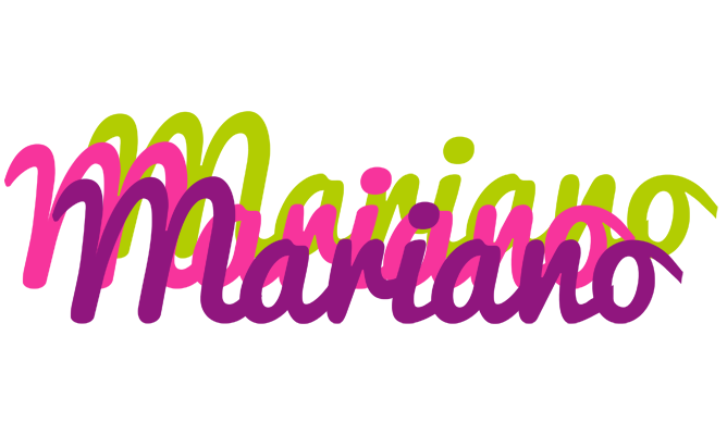 Mariano flowers logo