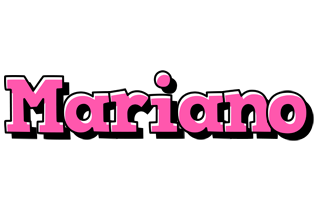 Mariano girlish logo