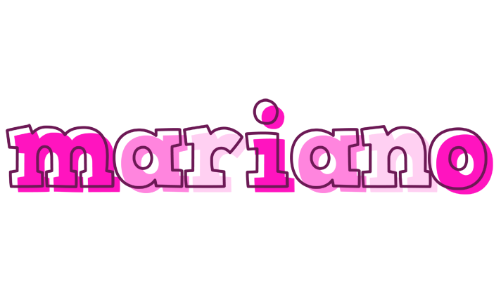 Mariano hello logo