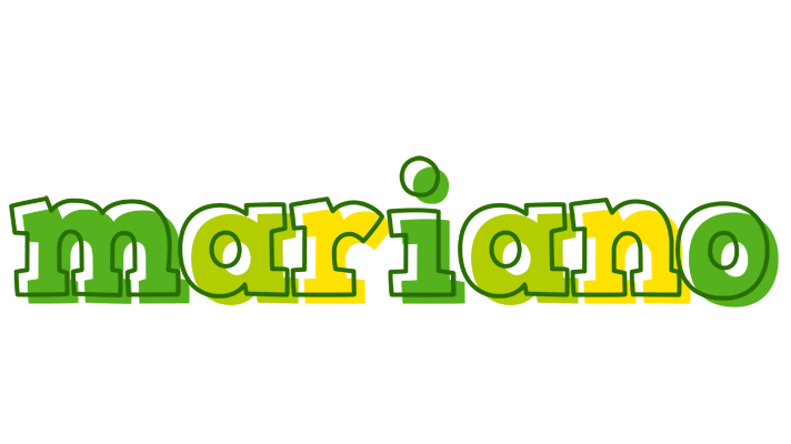 Mariano juice logo