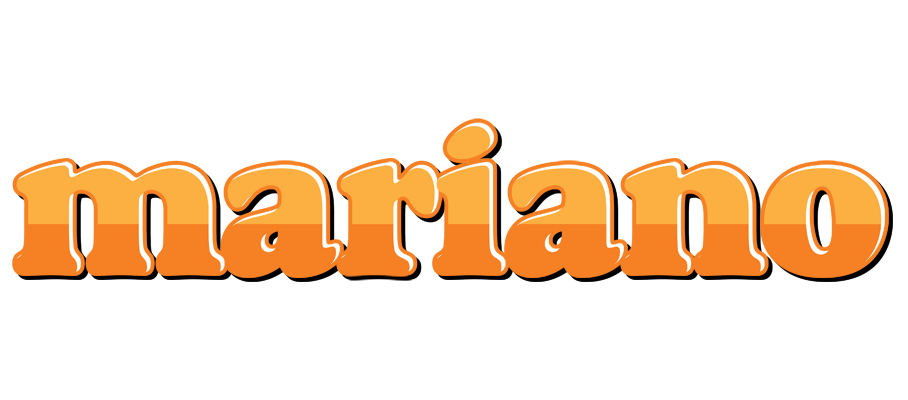Mariano orange logo