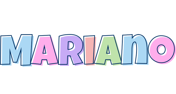 Mariano pastel logo
