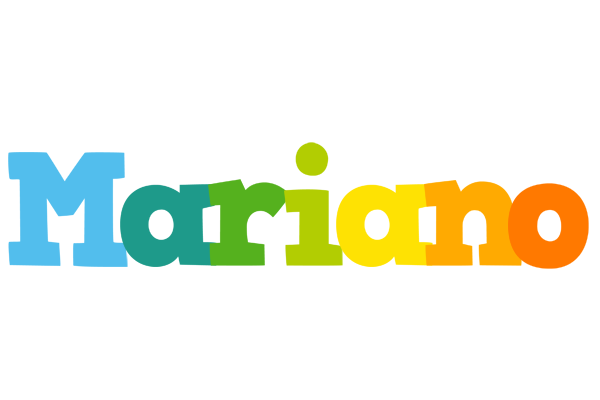 Mariano rainbows logo