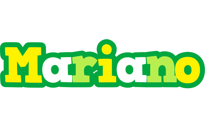 Mariano soccer logo