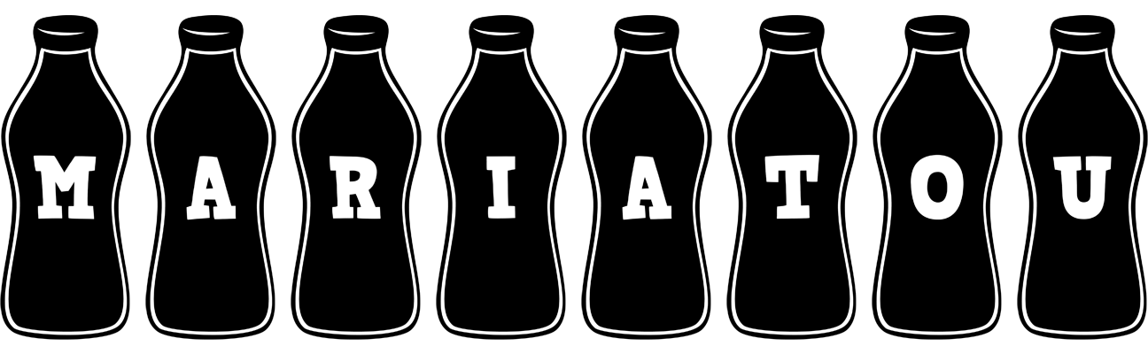 Mariatou bottle logo