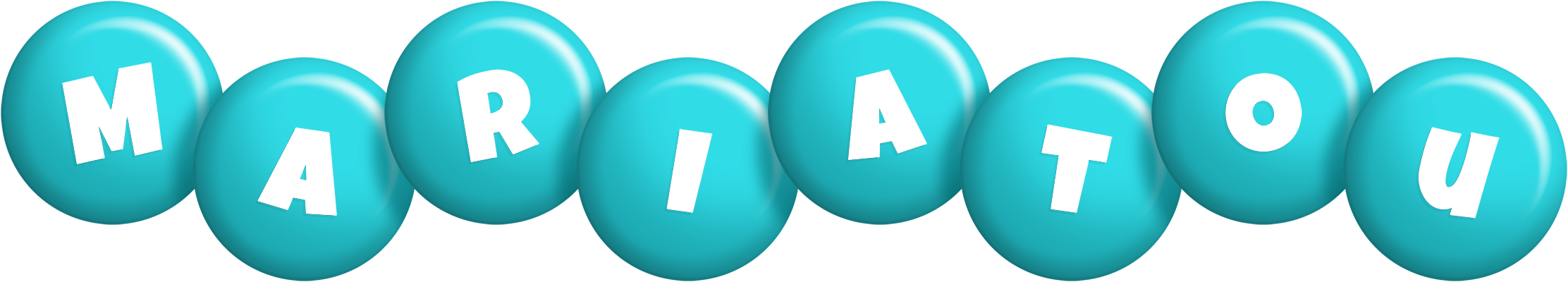 Mariatou candy-azur logo